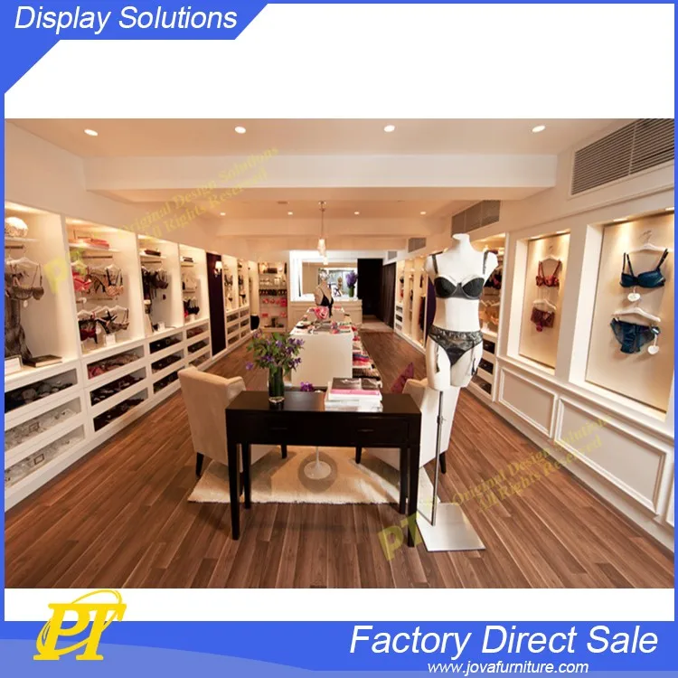 Tailor Made Fashion Lingerie Store Display Furniture,Underwear Store