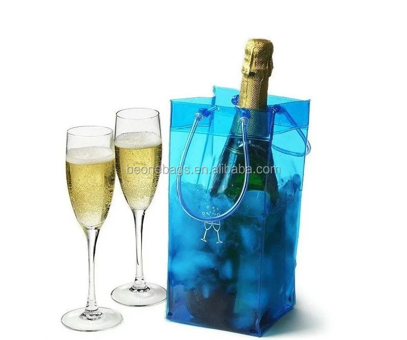 plastic wine ice bags