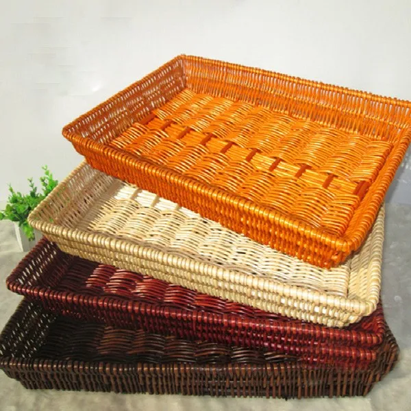 Natural Wicker Dark Brown Round Chocolate Gift Wicker Basket Buy