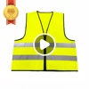 China Factory Hi Vis Wholesale Police Construction Security Reflective Safety Clothing High Visibility Vest