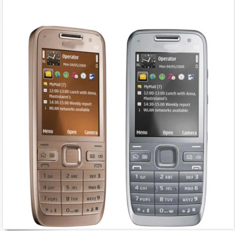 

Used 3G Cellphones E52 mobilephone Bluetoth WIFI GPS E71 E66 best bar phone