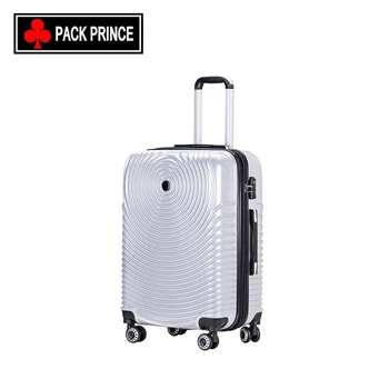 white plastic suitcase