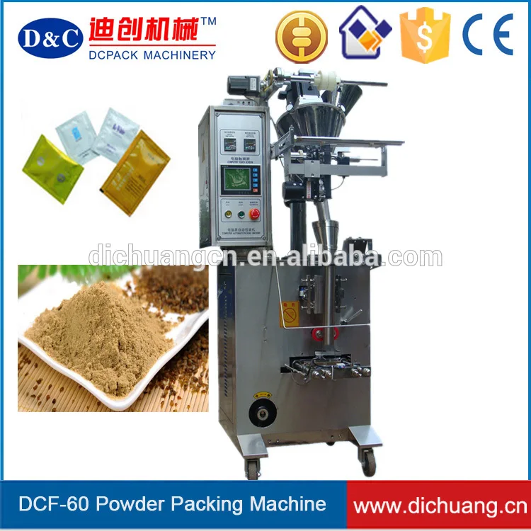 Full Automatic High Quality Small Sachet powder bag packing machine For Powder of Food,Chili, Milk,Spice,Seasoning,Sugar