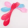 18cm Length Elegant Functional Recycled Plastic One Model Spoon and Fork set
