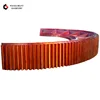 Mill Machine Used Large Diameter Casting Iron Spur Half Gear Ring Parts