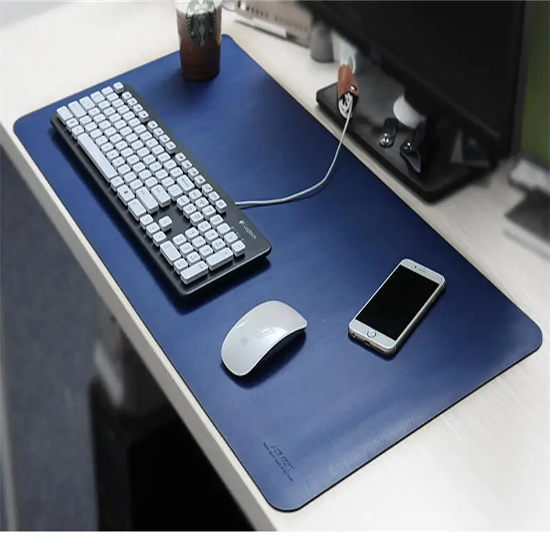 31.5"x15.8" Desk Mat High Quality Leather Mouse Pad Waterproof,Perfect