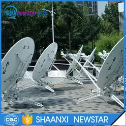 Newstar Produced 1.8m Manual Flyaway Satellite Communication Antenna