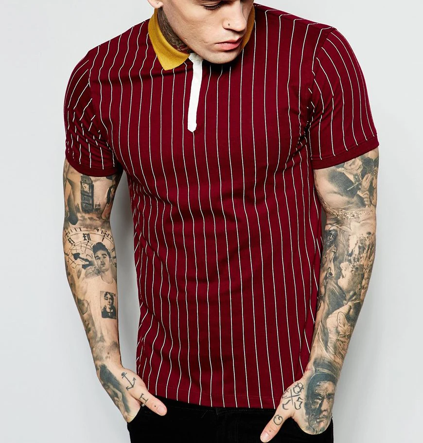 Wholesale Custom Embroidered Men V Neck 