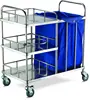 stainless steel Hospital dirty linen trolley medical waste trolley for sale CY-D400
