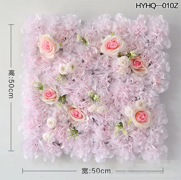 Hot Sale Wedding Arrangement Silk Flower Wall Decorative Flower