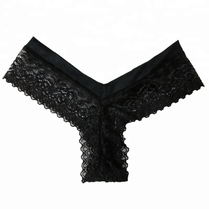 

Flower Lace G-string Thongs Low Waist Flower Lace Sexy Lingerie Panties Underwear