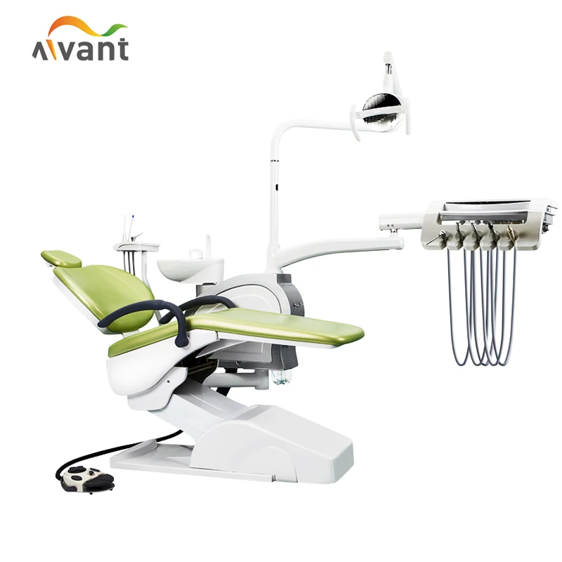 
Korea types dental bed CQ dental chair with tissue box 