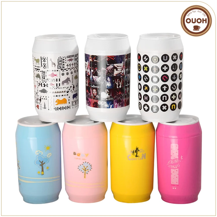 

World Best Selling Products Wholesale Creative Double Coke Can Shape 11oz Travel Mug