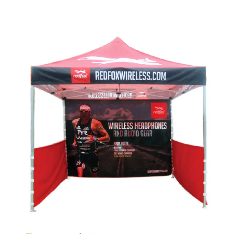 Heavy Duty Frame Exhibition 10x10 Pop Up Gazebo Tent Advertising