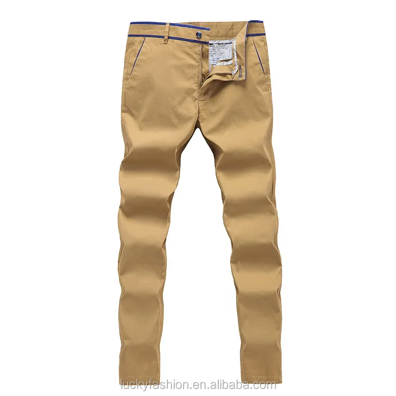Pantalones Skinny De Algodón Para Hombre,Pantalón  Informal,Personalizado,Con Contraste De Color Puro,Nuevo Estilo - Buy  Pantalones Chinos,Pantalones Para Hombres,Pantalones Chino Algodón Product  on Alibaba.com