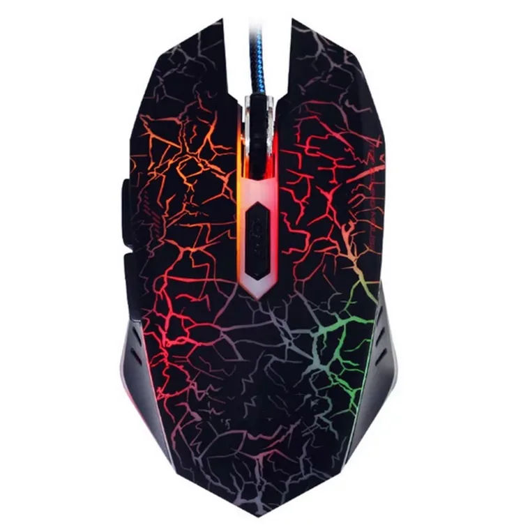 Wholesales professional Colorful Backlight 4000DPI Optical Wired Gaming Mouse Mice