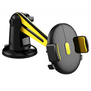 Push Operation Car Phone Mount Windshield & Dashboard