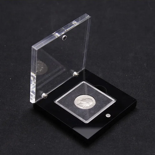 Arritec Wholesale Custom Clear Acrylic Coin Box Case Buy Acrylic Coin