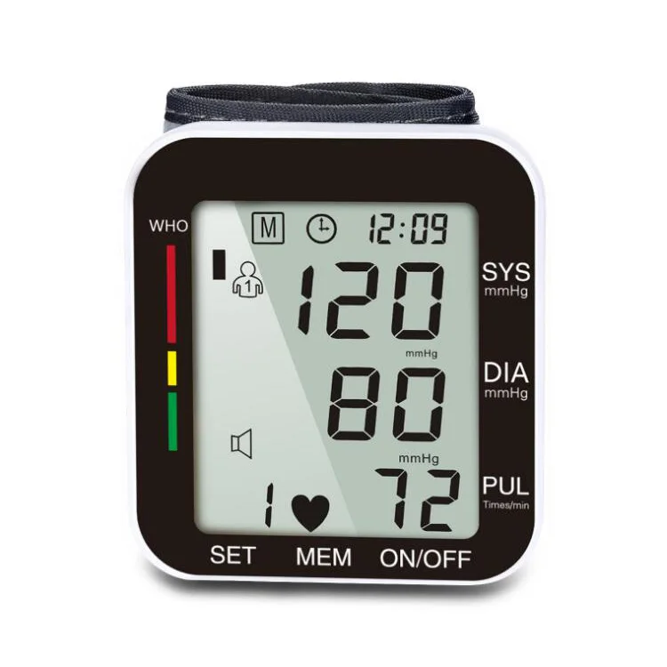 
Household electronic digital wrist watch blood pressure monitor 