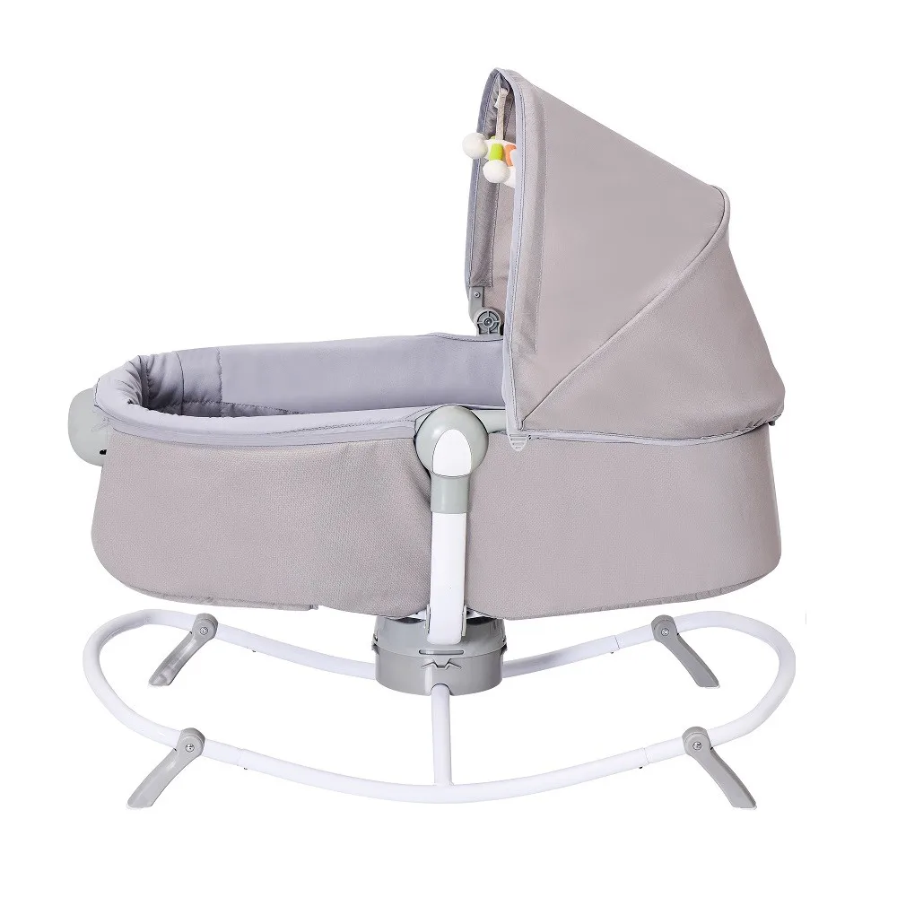 Electric Toddler Rocker Baby Napper Cradle Baby Crib Bed Bedroom
