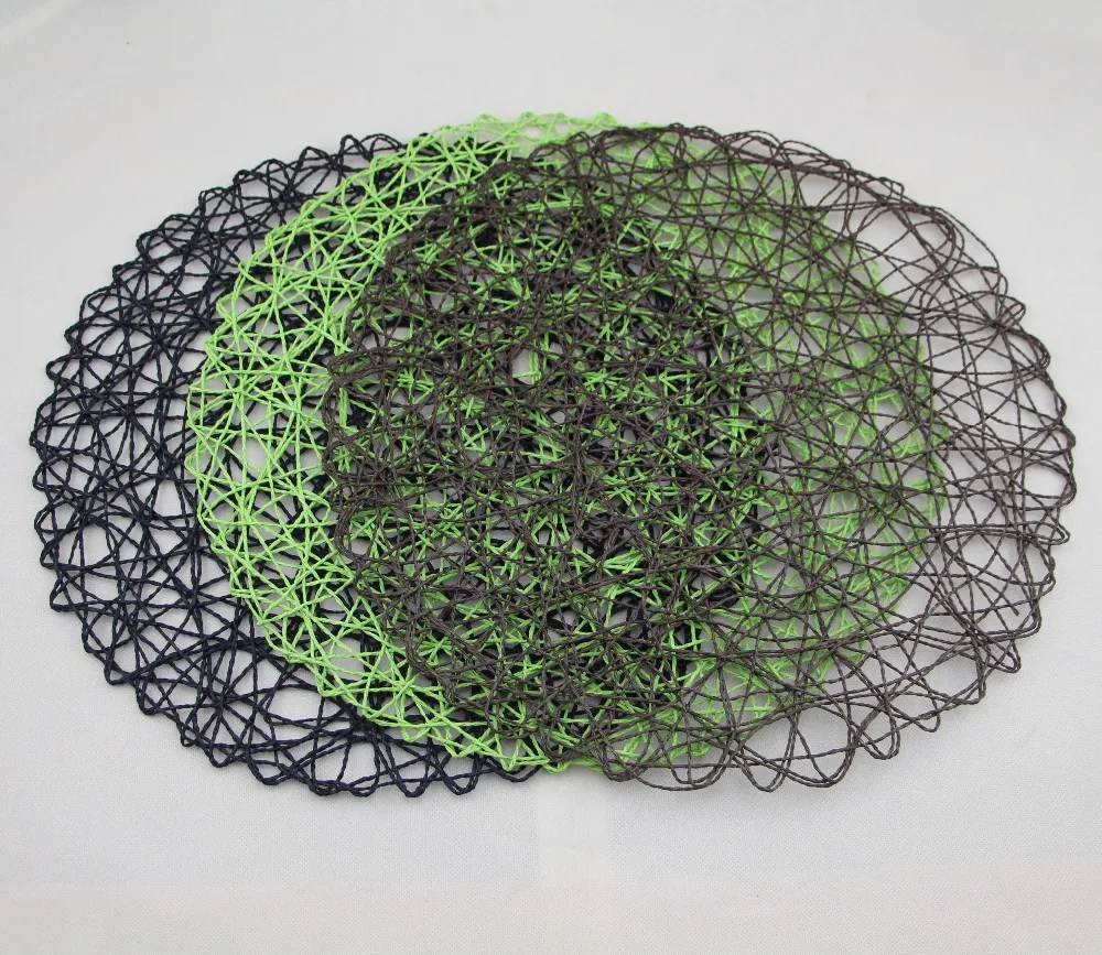 Wholesale Cheap Custom Restaurant Round Paper Table Placemats For