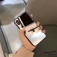 

Phone Case Custom Silicon For Iphone X Mobile Shell Personality Ip8/7Plus Mirror Glass 6S Custom Design Off White Phone Case