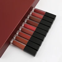 

Wholesale custom vegan waterproof velvet liquid lipstick matte private label