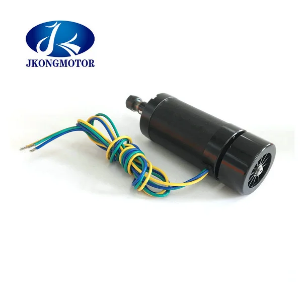 
48V 500W Air-Cooled Spindle Motor With Brushless Dc Driver Kit 