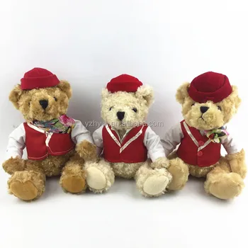 airline pilot teddy bear