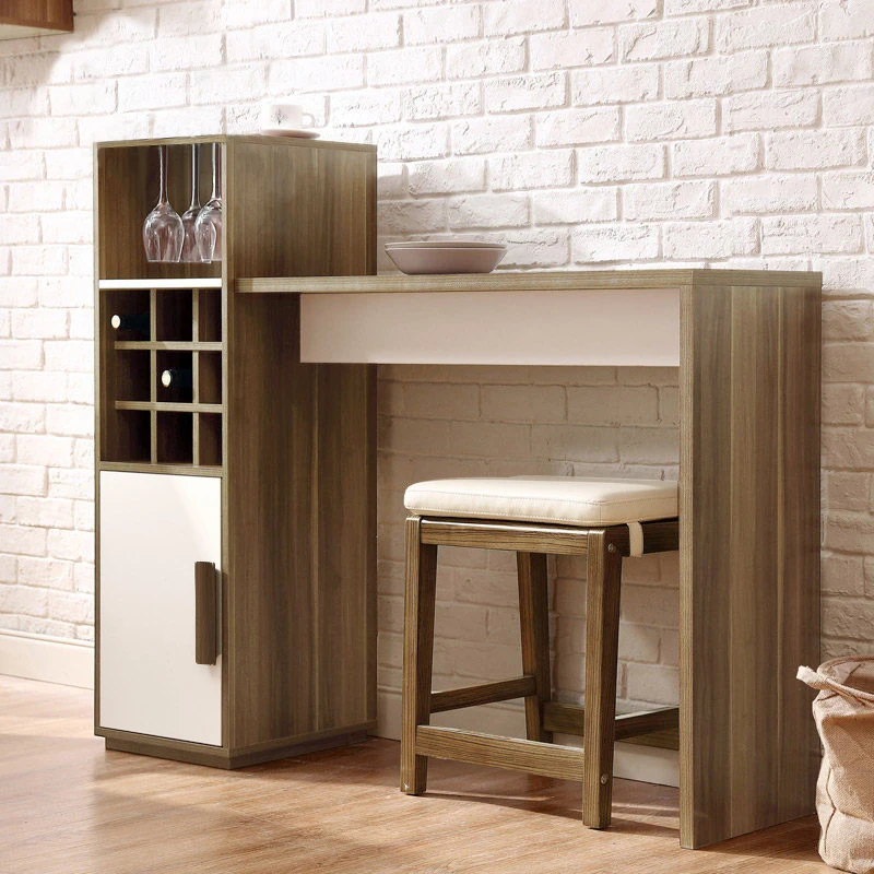 Home bar display wine cabinet bar table set mdf wine cabinet