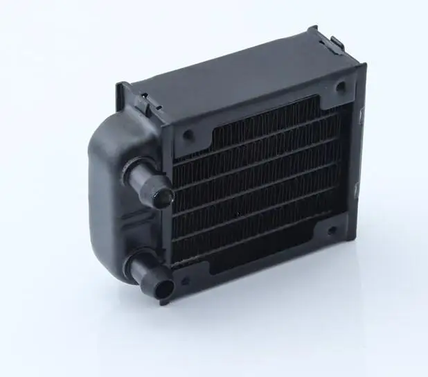 

Pagoda connection 60mm aluminum radiator with 6 flat tubes