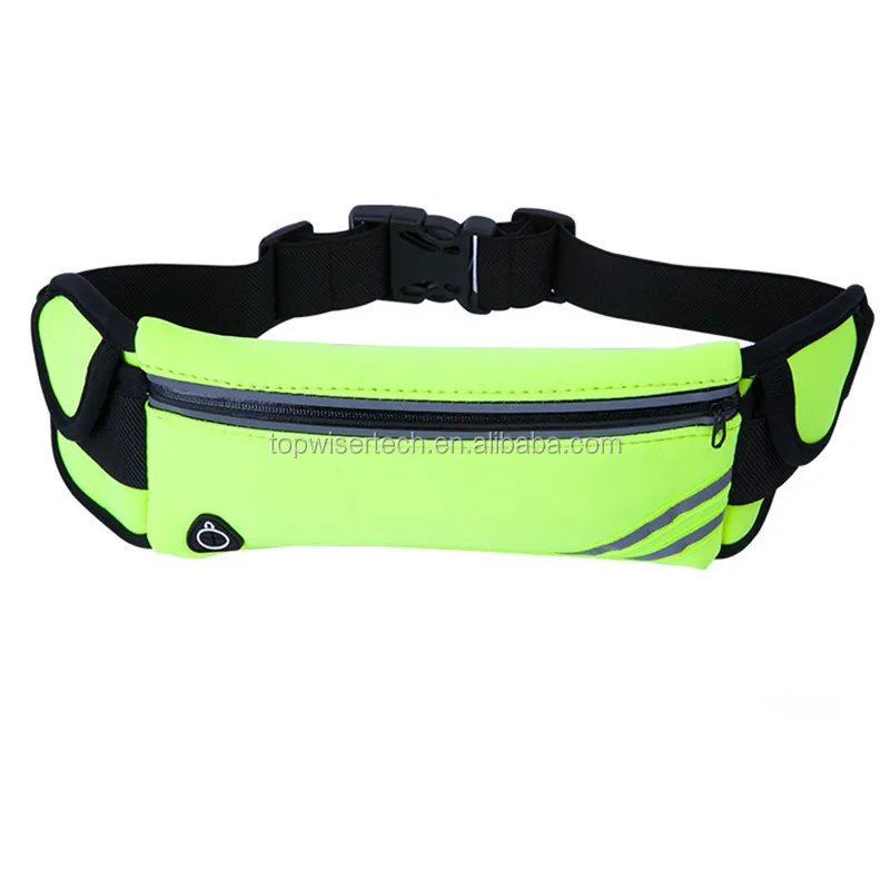 Running Belt Waist Bag With Water Bottles Best Fitness Gear Reflective