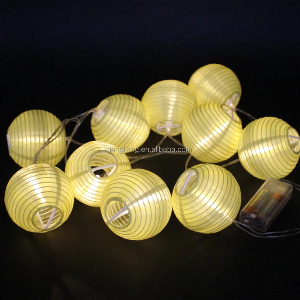 Battery operated string light Chinese mini lantern Christmas decoration light