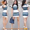 women knit short dress round neck fashion sexy women knit short dress round neck fashion sexy package hip