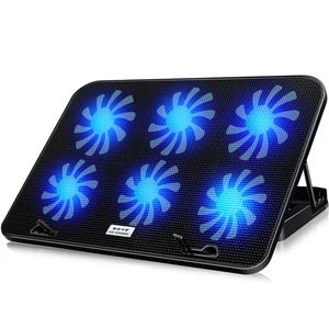 Quiet 6 Fan Laptop Cooling Pad