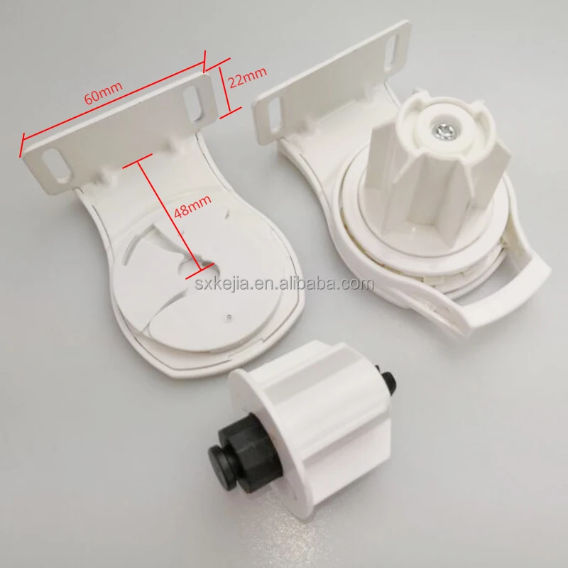 

1pc MOQ heavy duty roller blind mechanism for 38mm tubes , roller clutch curtain accessories, White