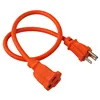 Waterproof American type outdoor use extension cord