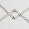 50-Pack 5 inch Stainless Steel Cable Ties 150-lb Test cable tie mount