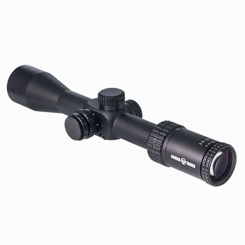 

FFP 3.5-14x44E Red illuminated Side AO 1/4MOA Mil-dot 30MM Tube riflescopes airsoft scope