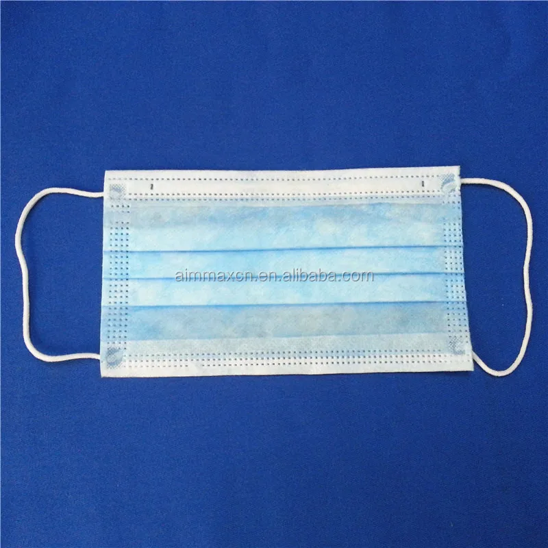 blue disposable earloop face mask blue disposable earloop face mask