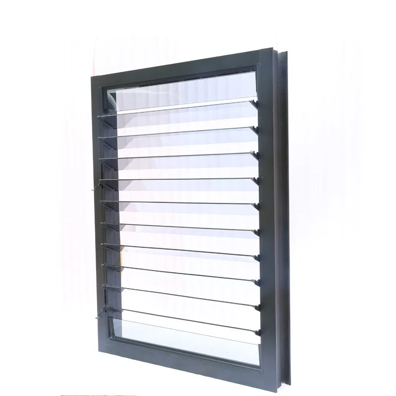 Wood Grain Aluminum Swing Doors , Exterior Glass Swing Door Low E Glazed