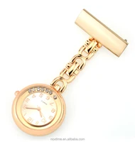 

In Stock nurse watch rose gold color fob nurse watch for nurse and doctor