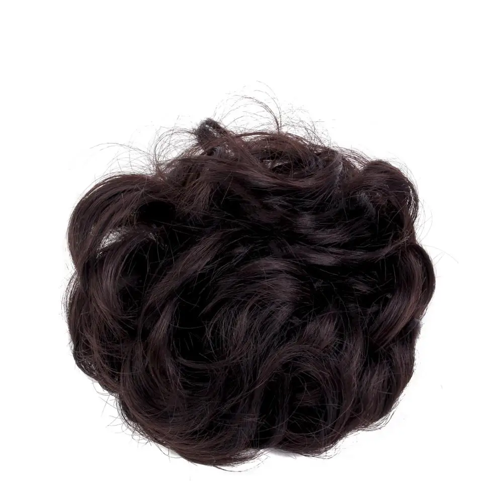 Alileader Synthetic Hair Circle Elastic Hair Bands Chignon Hair