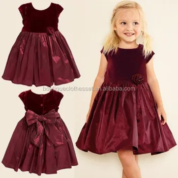 White Half Sleeve Kiddie Party Dress GCH0137