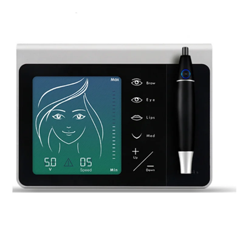 

Permanent makeup rotary tattoo needle machine microblading pen, N/a