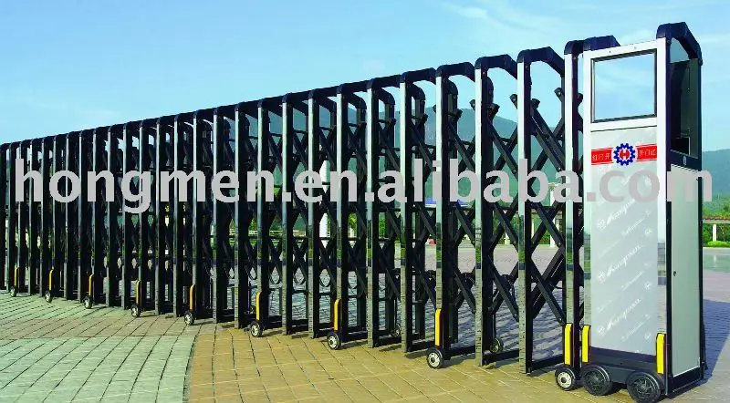 High Quality Automatic Folding Gate Baby Security Sliding Gate