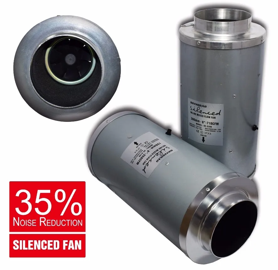 Ec 6 Inch 45w 594cmh Duct Silent Air Blower Buy Silent Air Blower,Low Noise Air Blower,Quiet