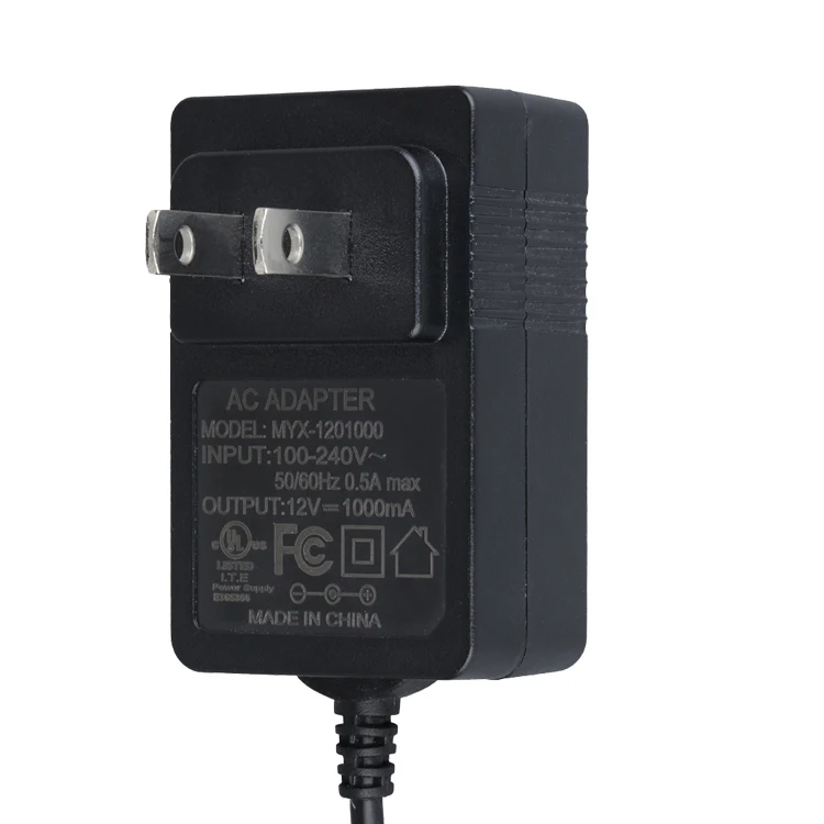 12v 1a power adapter US 1