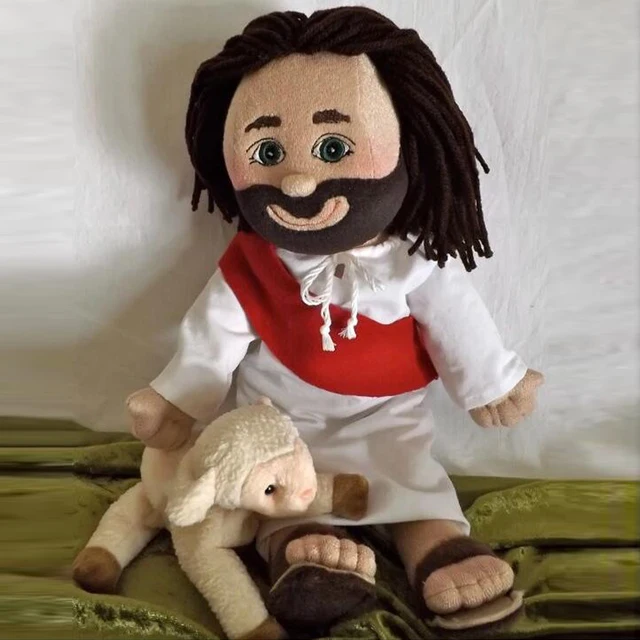 stuffed jesus doll