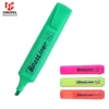 Good Quality Cheap cost 6 assorted colors chisel tip highlighters for school and office